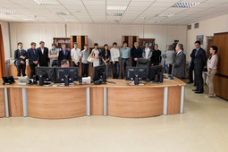 Школьники посещают центральную производственно-диспетчерскую службу Общества