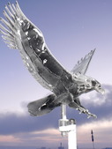 «Орел» — скульптура и флюгер (1 место)
