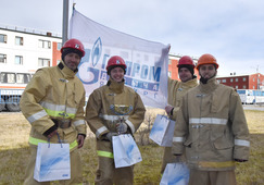 Лучшая пожарная дружина 2019 года — сборная управления по эксплуатации вахтовых посёлков