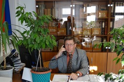 Ведущий инженер Ямбургской лаборатории экологического контроля
и промсанитарии филиала "Инженерно-технический центр" Виктор Беляев
