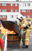 Борьба за секунды в соревнованиях по пожарно-прикладному спорту...