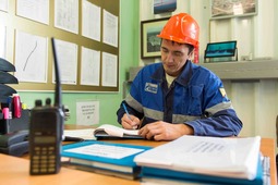 Работник ООО «Газпром добыча Ямбург» (Фото из архива ССОиСМИ)