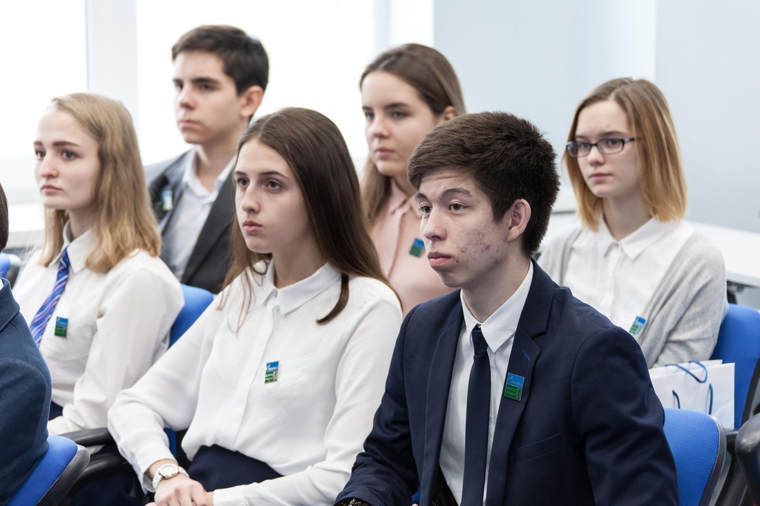Учащиеся «Газпром-класса»