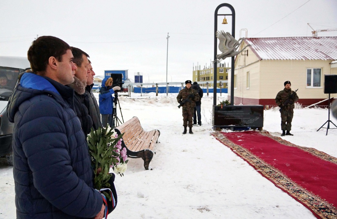 Торжественное открытие памятника