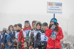 Участники соревнований на Кубок главы Надымского района