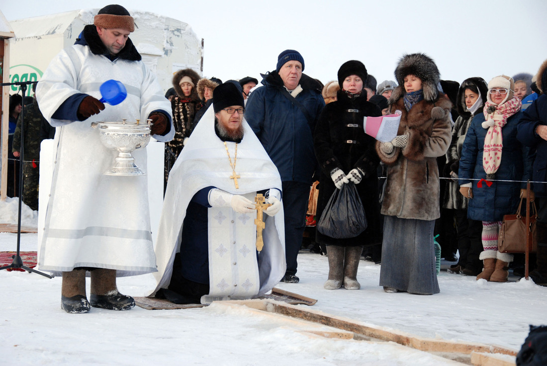 Обряд водоосвящения