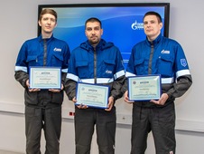 Победители конкурса профмастерства среди электромонтеров по ремонту и обслуживанию электрооборудования