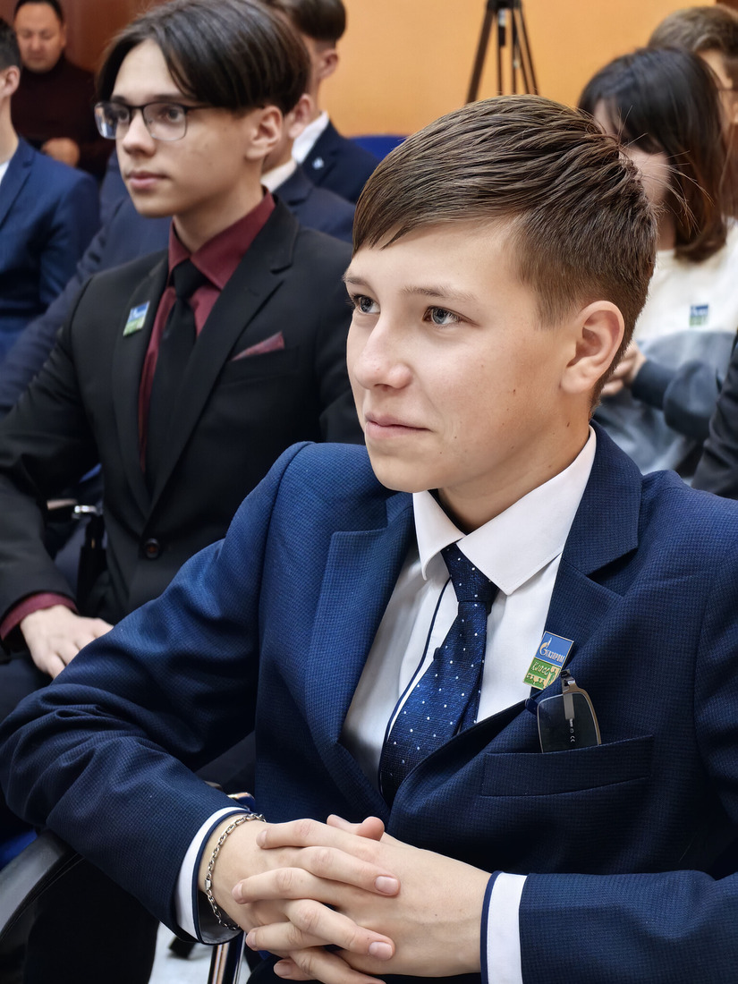 В мастер-классе приняли участие школьники 10-го и 11-го «Газпром-классов»