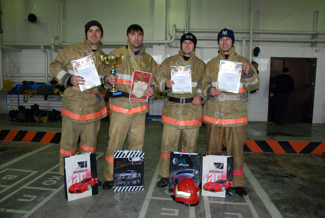 Команда ГП-1В — лучшая добровольная пожарная дружина ГПУ