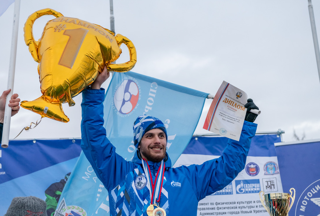 Чемпион России по снегоходному кроссу, обладатель Кубка России Дмитрий Скляров